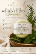 🌿Shampoo Sólido Romero & Menta